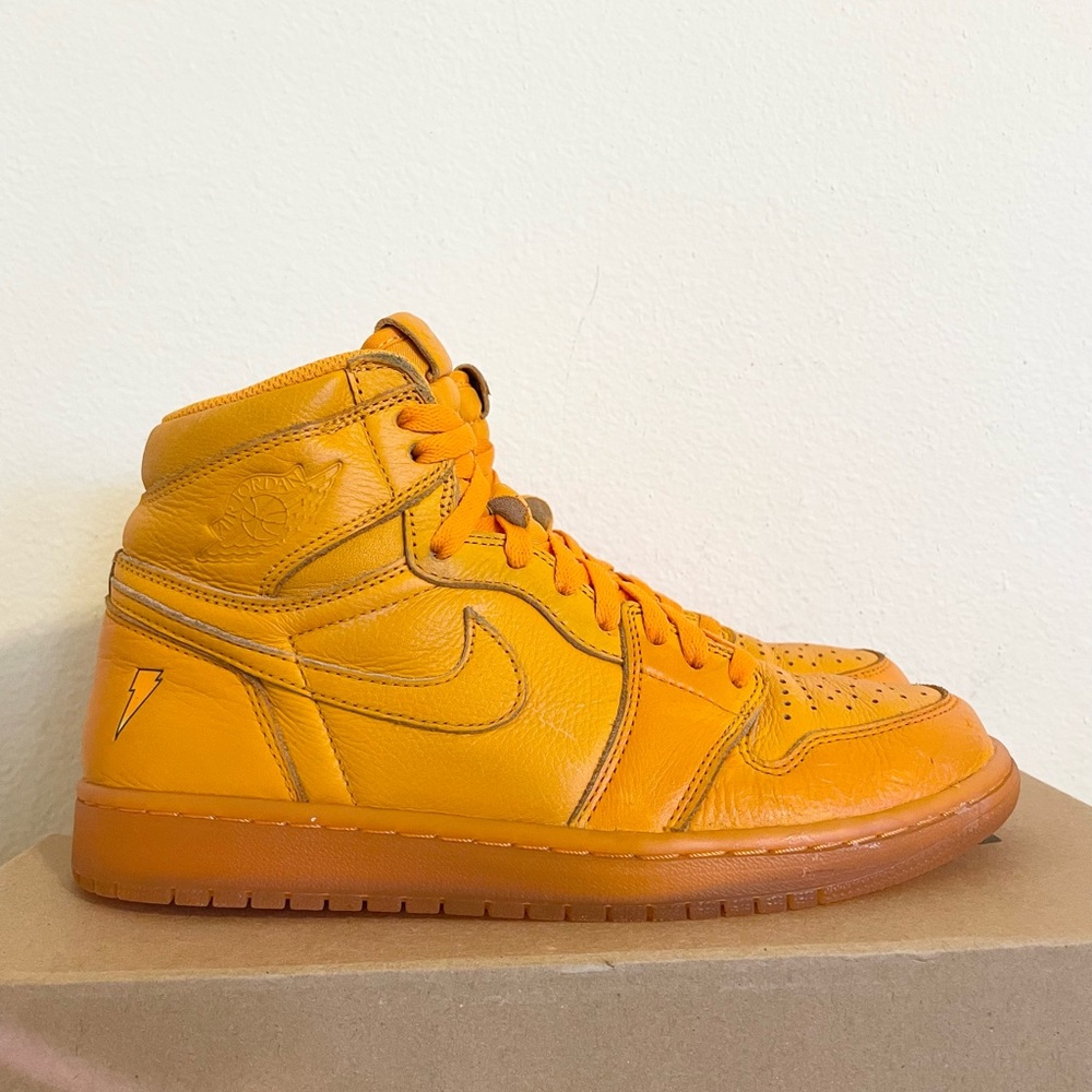 Jordan 1 Retro High Gatorade Orange Peel size 8 AJ5997-880 2017 PRE-OWNED